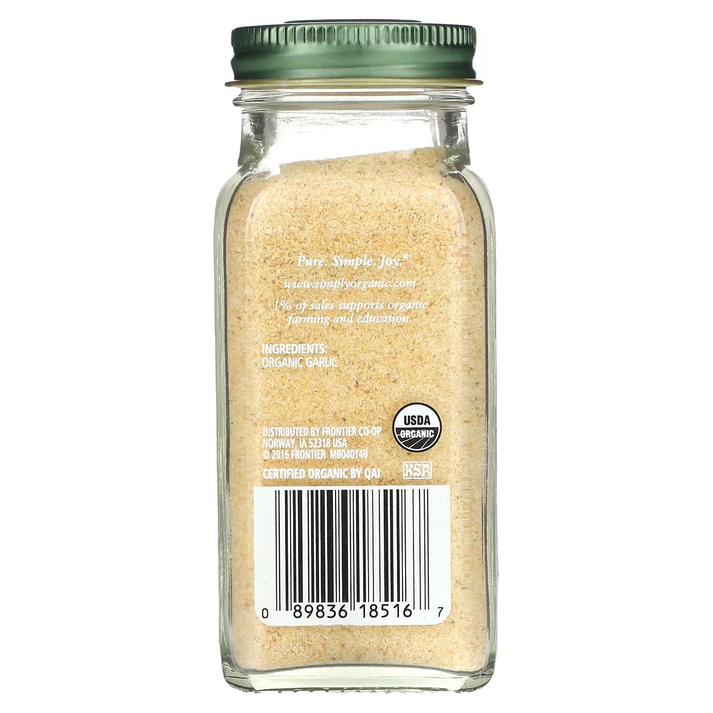 Simply Organic, Garlic Powder, 3.64 oz (103 g)