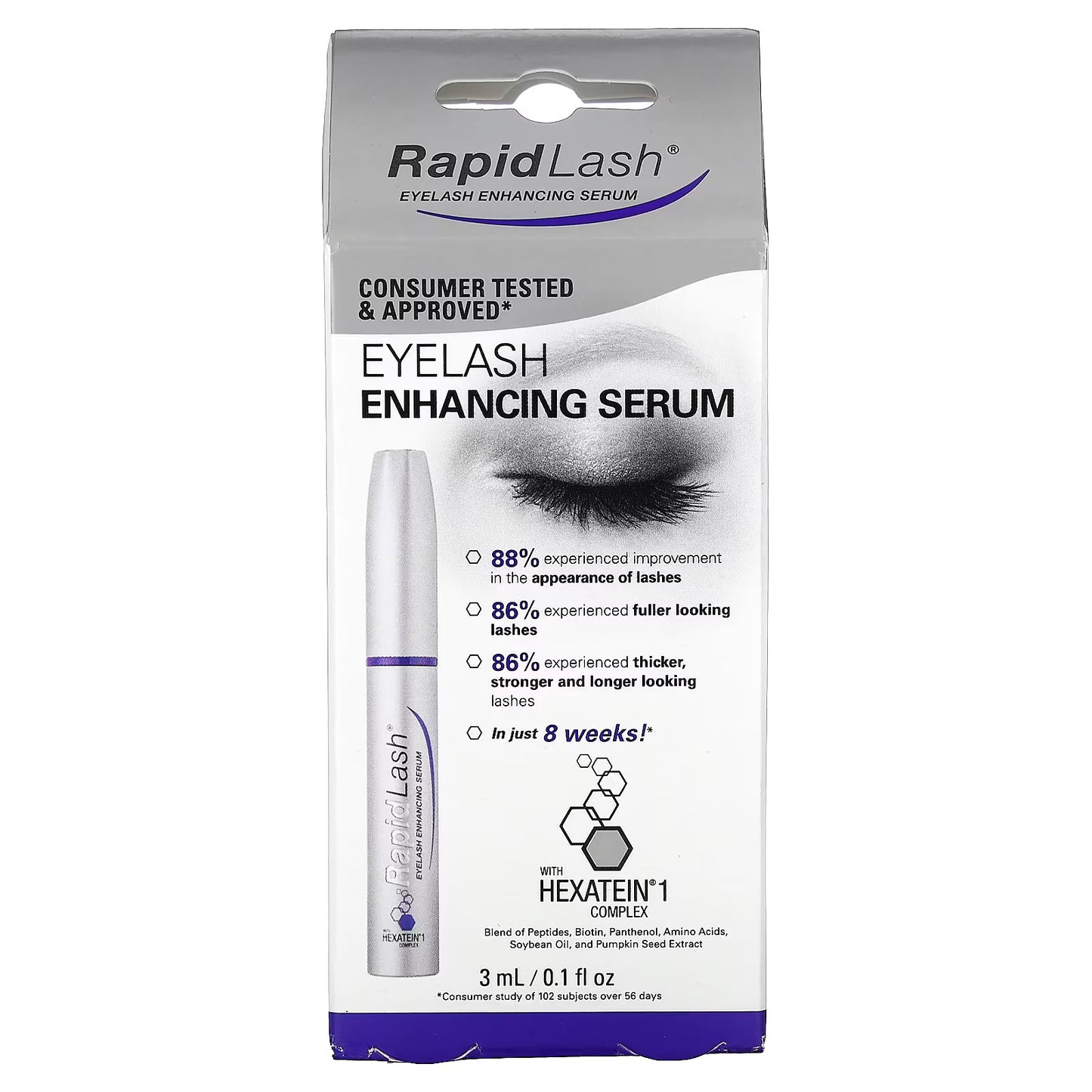 RapidLash, Eyelash Enhancing Serum, 0.1 fl oz (3 ml)