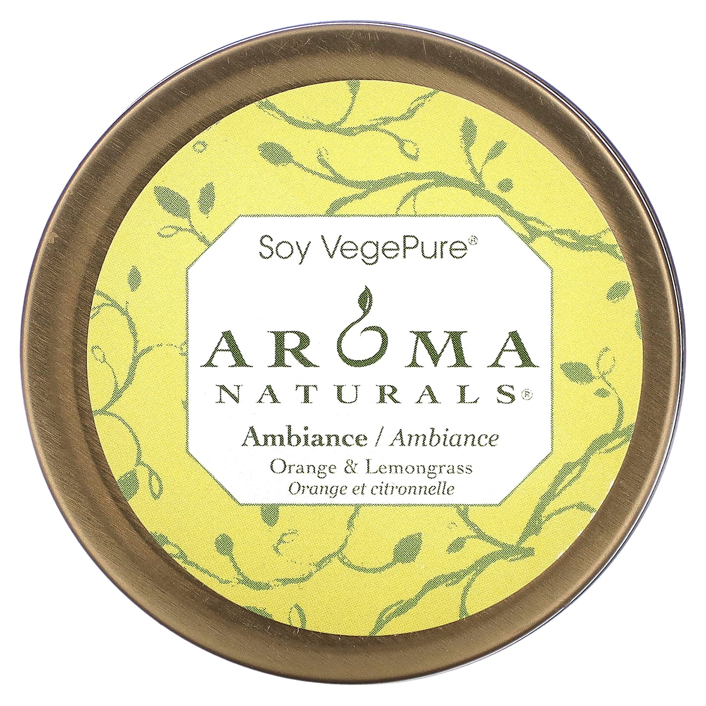 Aroma Naturals, Soy VegePure, Travel Tin Candle, Tranquility