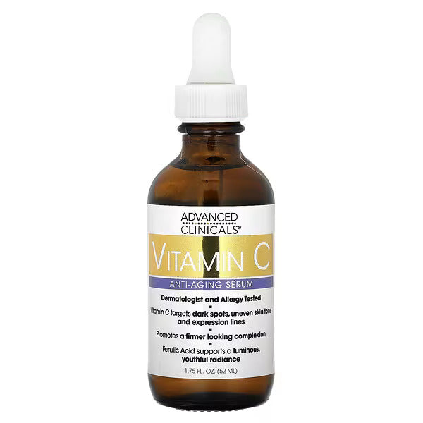 Advanced Clinicals, Vitamin C Serum, Anti-Aging, 1.75 fl oz (52 ml)