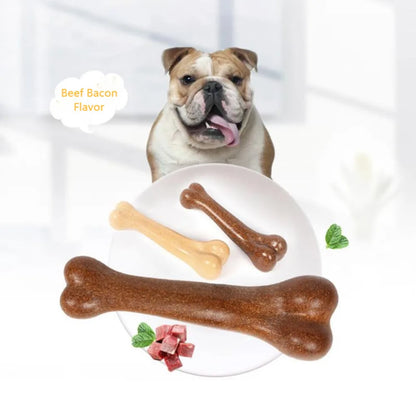 Dog Bone Chews Toys  Natural Non-Toxic Anti-bite Puppy Toys