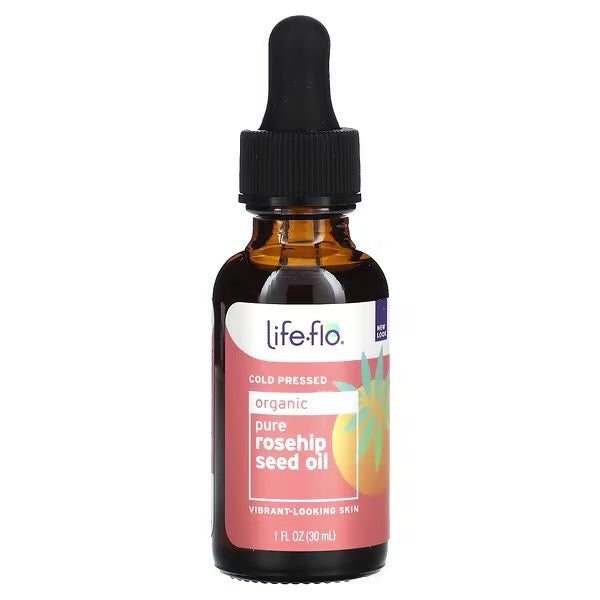 Life-flo, Organic Pure Rosehip Seed Oil, 1 fl oz (30 ml)