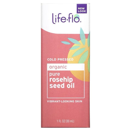 Life-flo, Organic Pure Rosehip Seed Oil, 1 fl oz (30 ml)