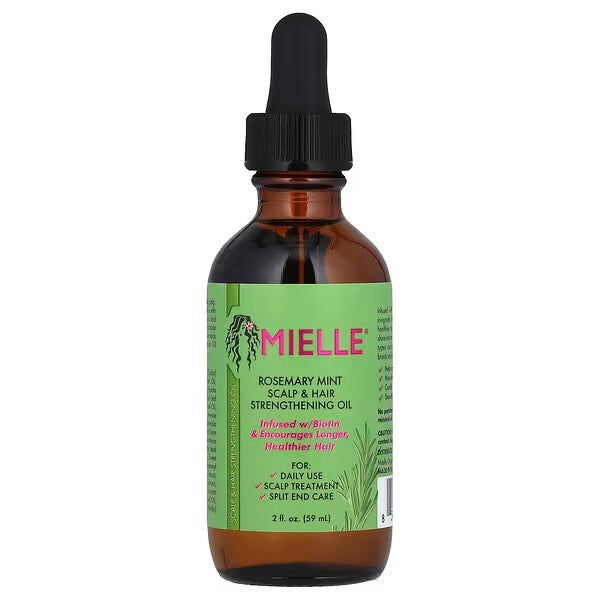 Mielle, Scalp & Hair Strengthening Oil, Rosemary Mint, 2 fl oz (59 ml)