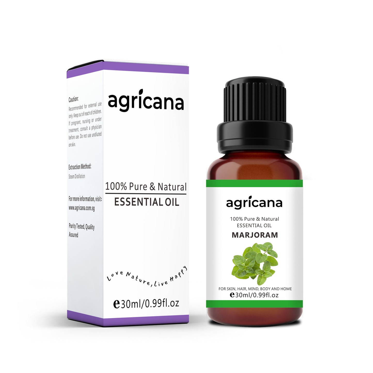 Agricana Marjoram Essential Oil 100% Pure & Natural Premium Therapeutic Grade 1