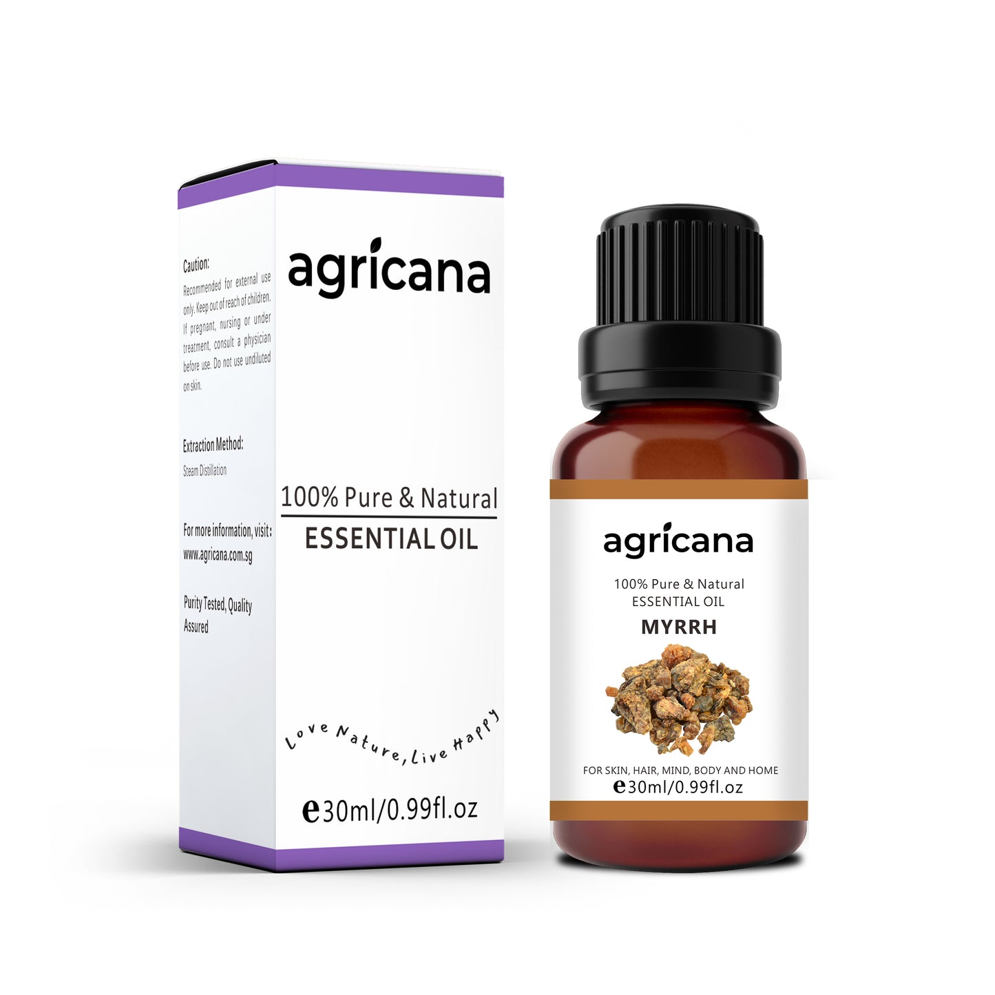 Agricana Myrrh Pure Essential Oil 100% Natural Premium Therapeutic Grade